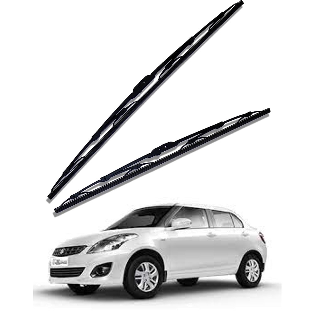 Front Windscreen Replacement Wiper Blades (22'/17') Compatible With Maruti Swift Dzire 2012-2017