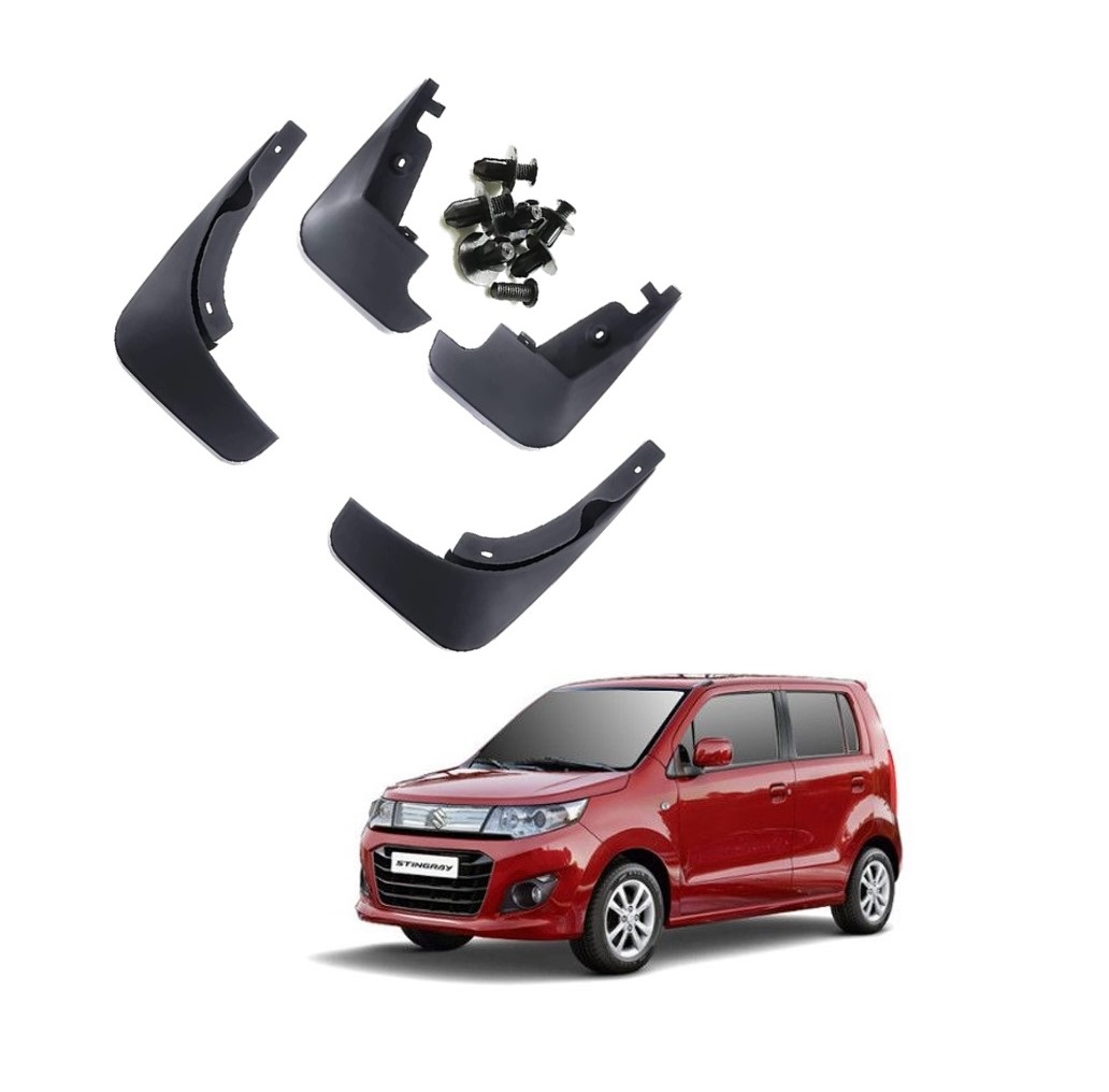 Car Mud Flap/Guard Compatible With Maruti Stingray