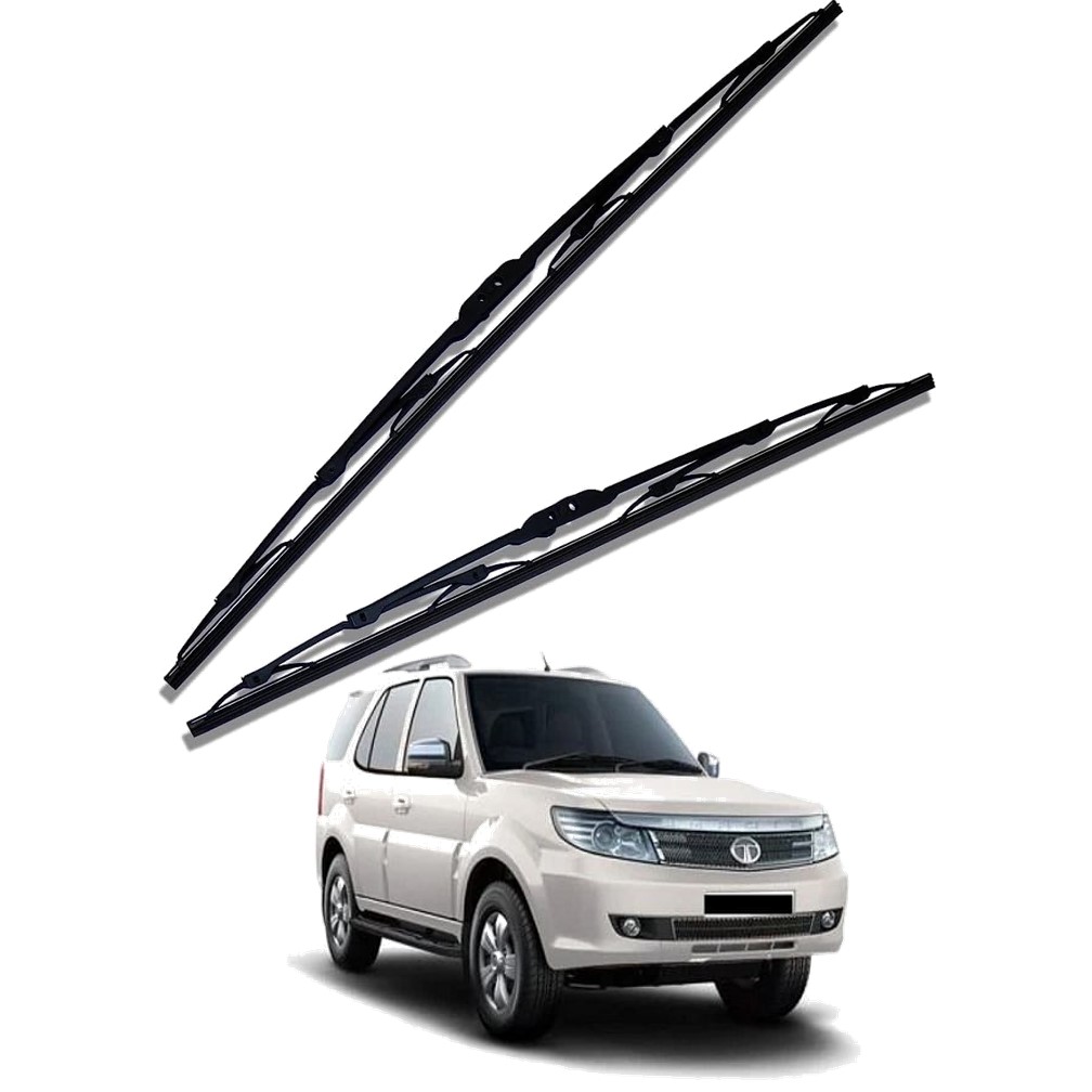 Front Windscreen Replacement Wiper Blades (24'/20') Compatible With TATA SAFARI STORME 2012-2019