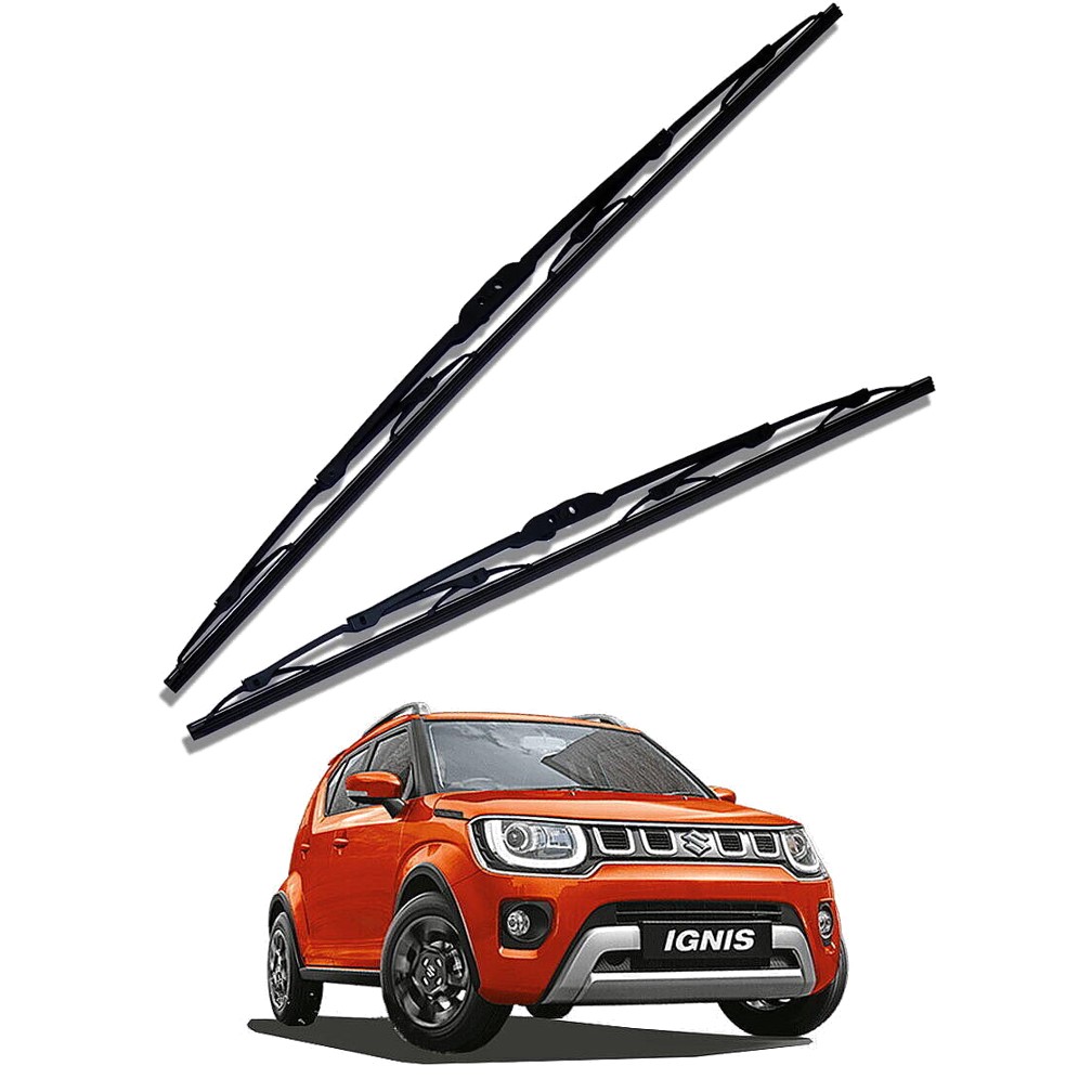 Front Windscreen Replacement Wiper Blades (21'/17') Compatible With Maruti Ignis 2020