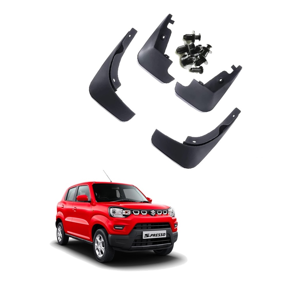 Car Mud Flap/Guard Compatible With Maruti Spresso