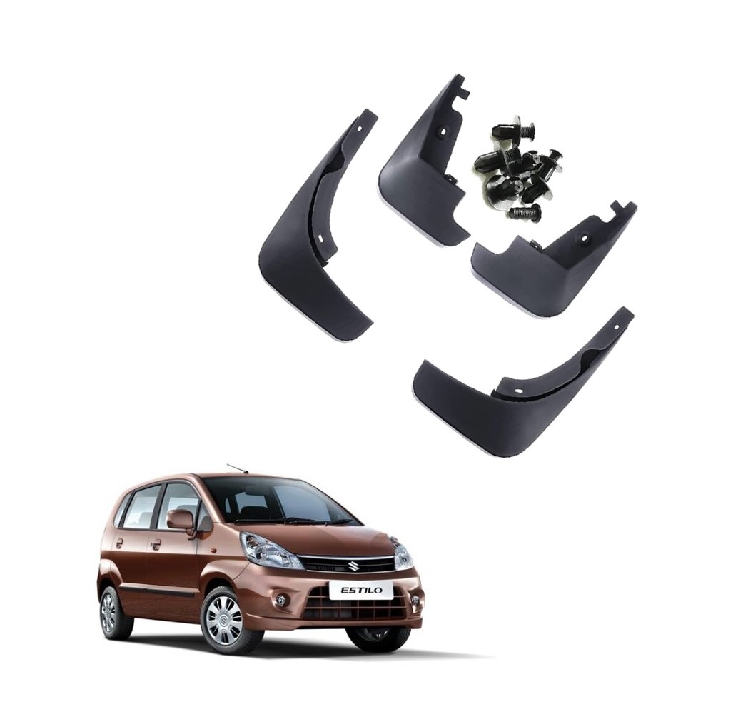 Car Mud Flap/Guard Compatible With Maruti Zen Estilo type 2