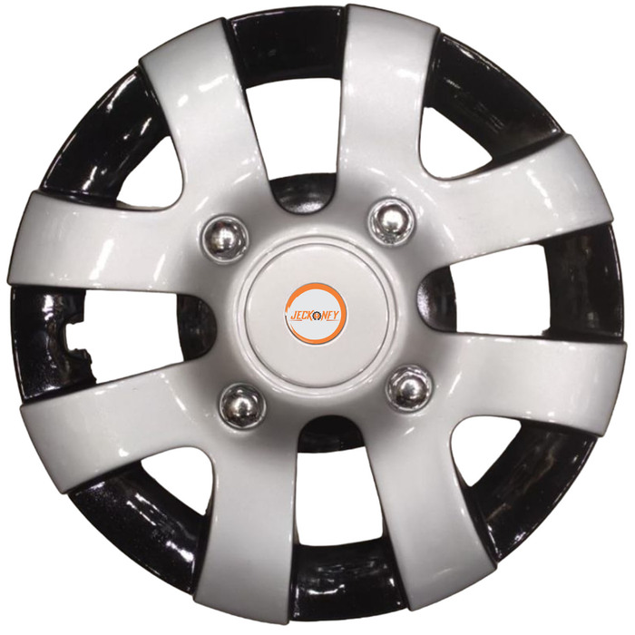 Car Wheel Cover Universal Xylo Black And Silver Color Design Available 15'' 16'' inches Size Compatible With -  R15 INCH Wheel Size