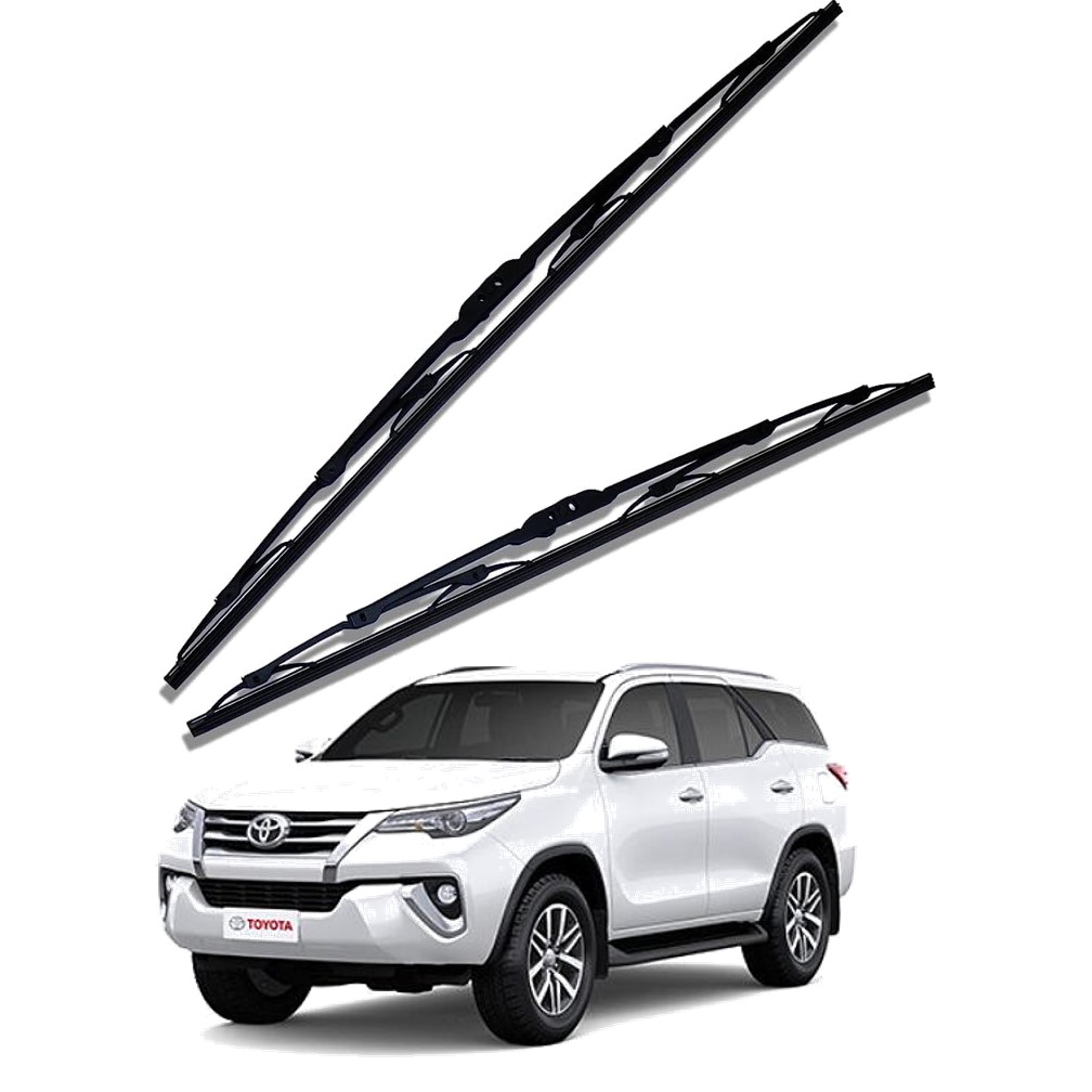 Front Windscreen Replacement Wiper Blades (21'/19') Compatible With TOYOTA FORTUNER 2016-2020