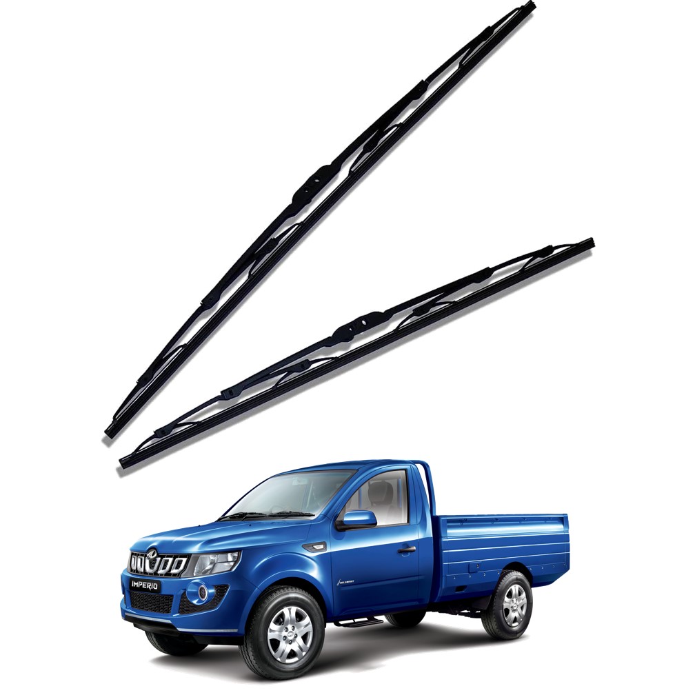 Front Windscreen Replacement Wiper Blades (24'/20') Compatible With Mahindra IMPERIO 2016