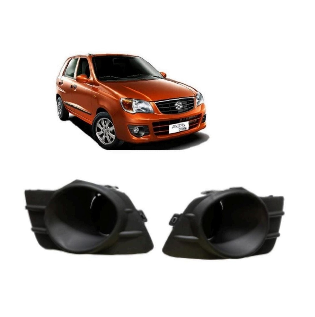 Fog Lamp Cover/Grill O.E Type Compatible With Maruti ALTO K10 2010-2014 ( Set Front Right and Left Side)