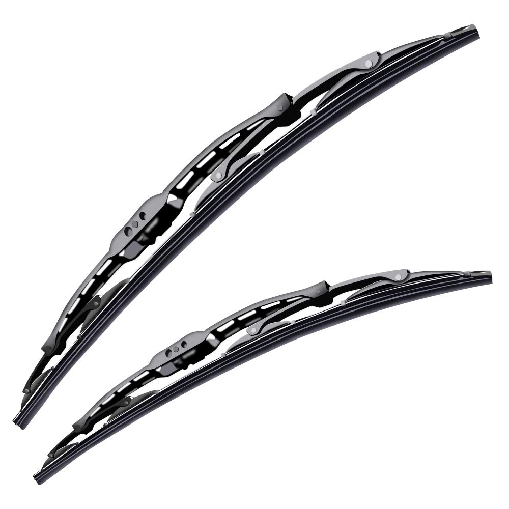 Front Windscreen Replacement Wiper Blades (21'/16') Compatible With DAEWOO MATIZ