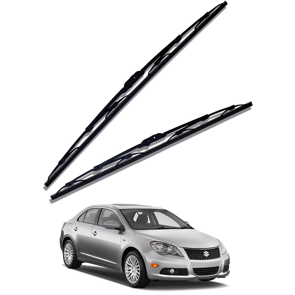 Front Windscreen Replacement Wiper Blades (24'/20') Compatible With Maruti kizashi 2011-2014