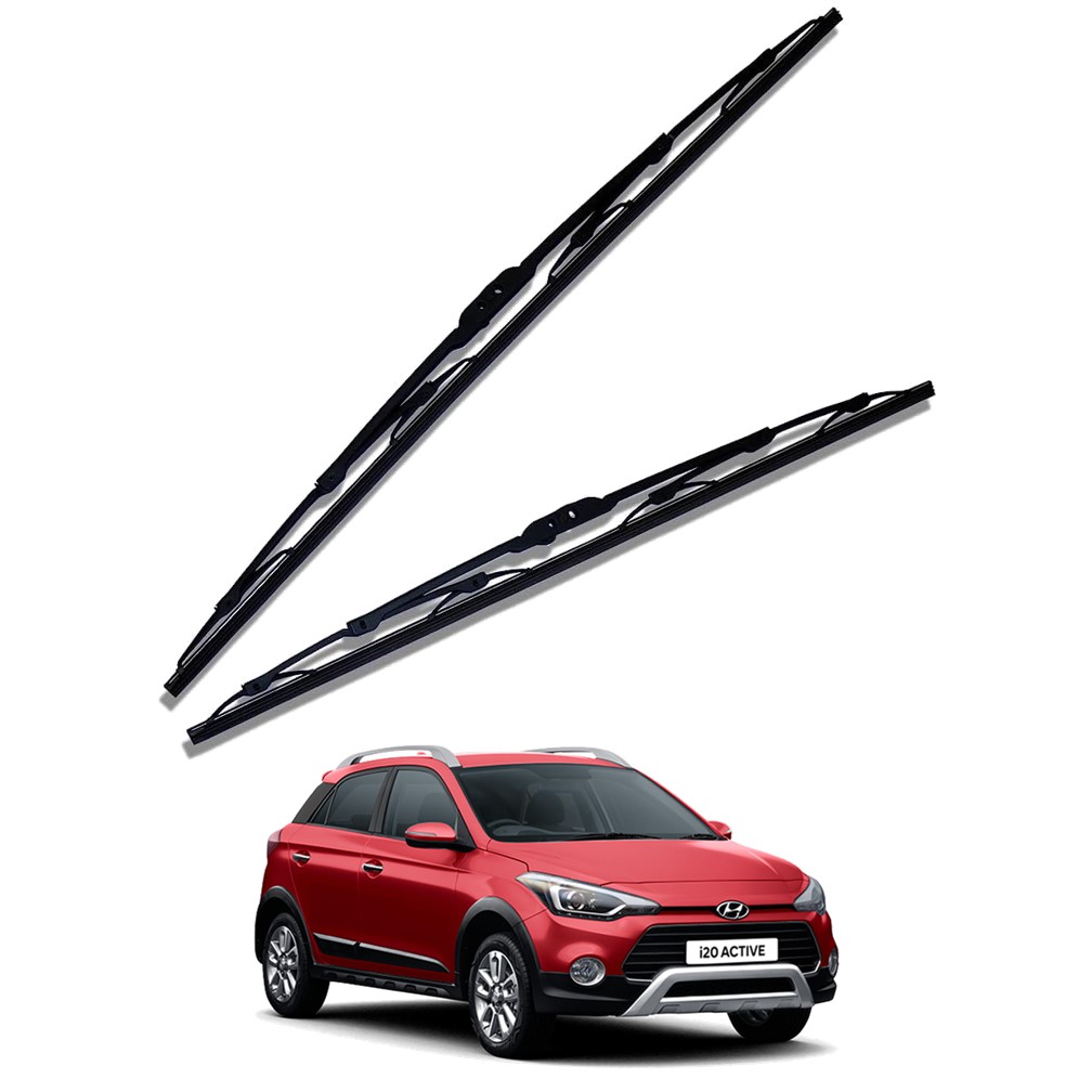 Front Windscreen Replacement Wiper Blades (24'/16') Compatible With Hyundai i20 Active