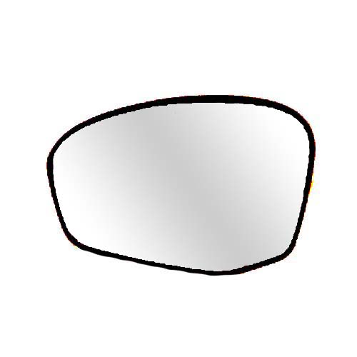 Car Left Side View Mirror Glass For Honda Amaze 2012 To 2015 Model Type-1