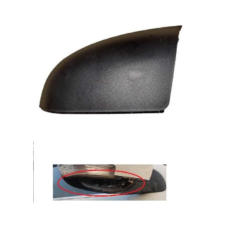 Side View Mirror Lower Cap compatible with Maruti New Swift VXI/VDI/VDI/ZXI/ZDI 2018-2021 Model Type 4 (RIGHT DRIVER SIDE)