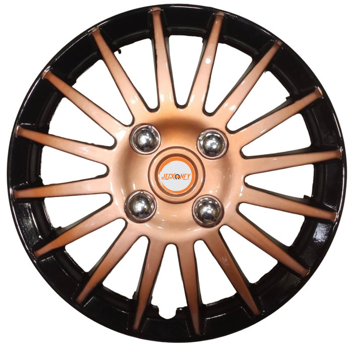 Car Wheel Cover Universal Camry Copper Black Color Design Available14'' 15'' 16'' 17'' inches Size Compatible With - R14 Wheel Size