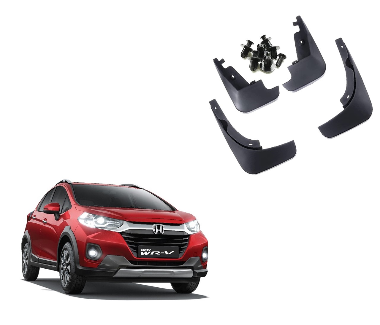 Car Mud Flap/Guard Compatible With Honda WRV