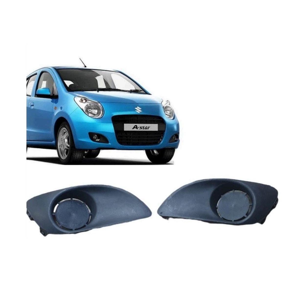 Fog Lamp Cover/Grill O.E Type Compatible With Maruti ASTAR ( Set Front Right and Left Side)