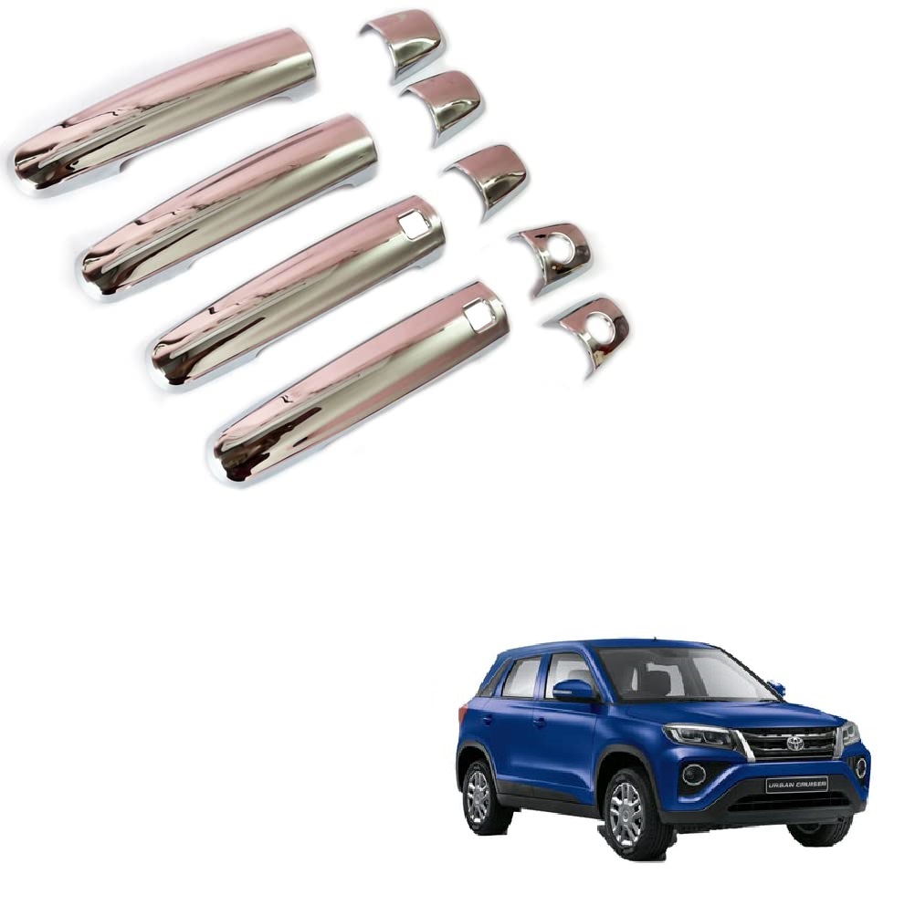 Door Handle Chrome Cover Compatible With Toyota Urban Cruiser