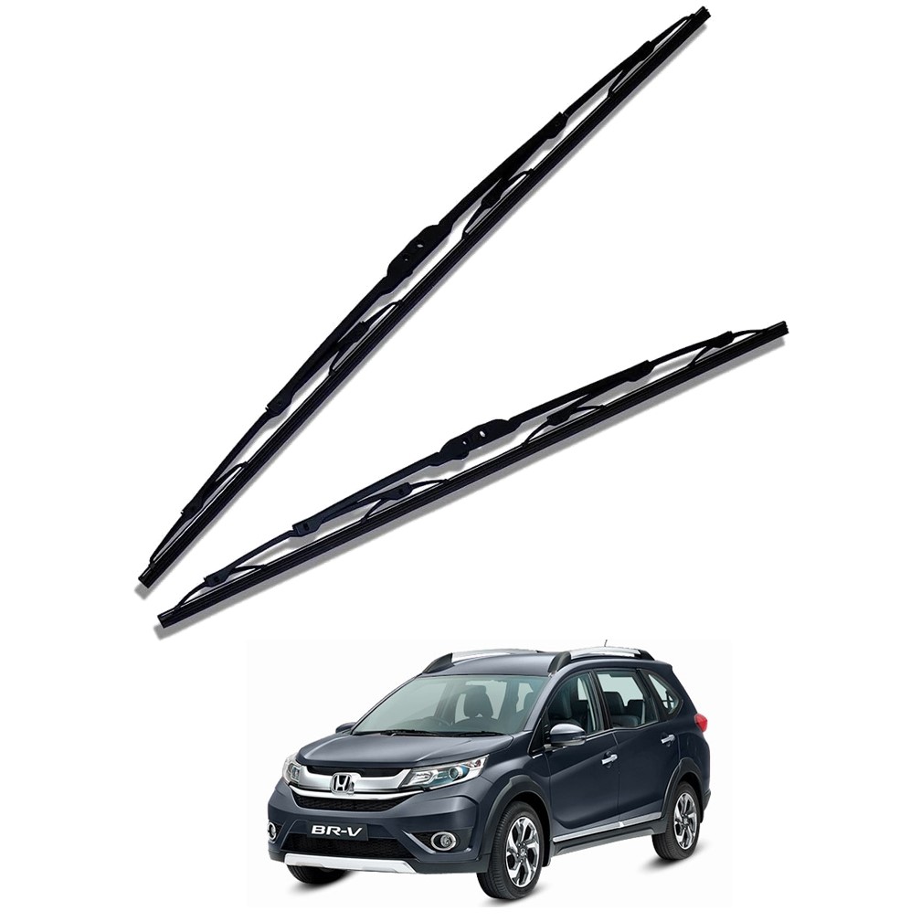 Front Windscreen Replacement Wiper Blades (22'/15') Compatible With Honda BRV