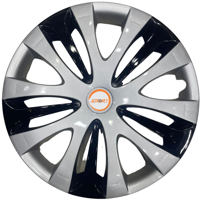 Car Wheel Cover Universal Ertiga Black And Silver Color Design Available 15'' inches Size Compatible With -R15 INCH Wheel Size