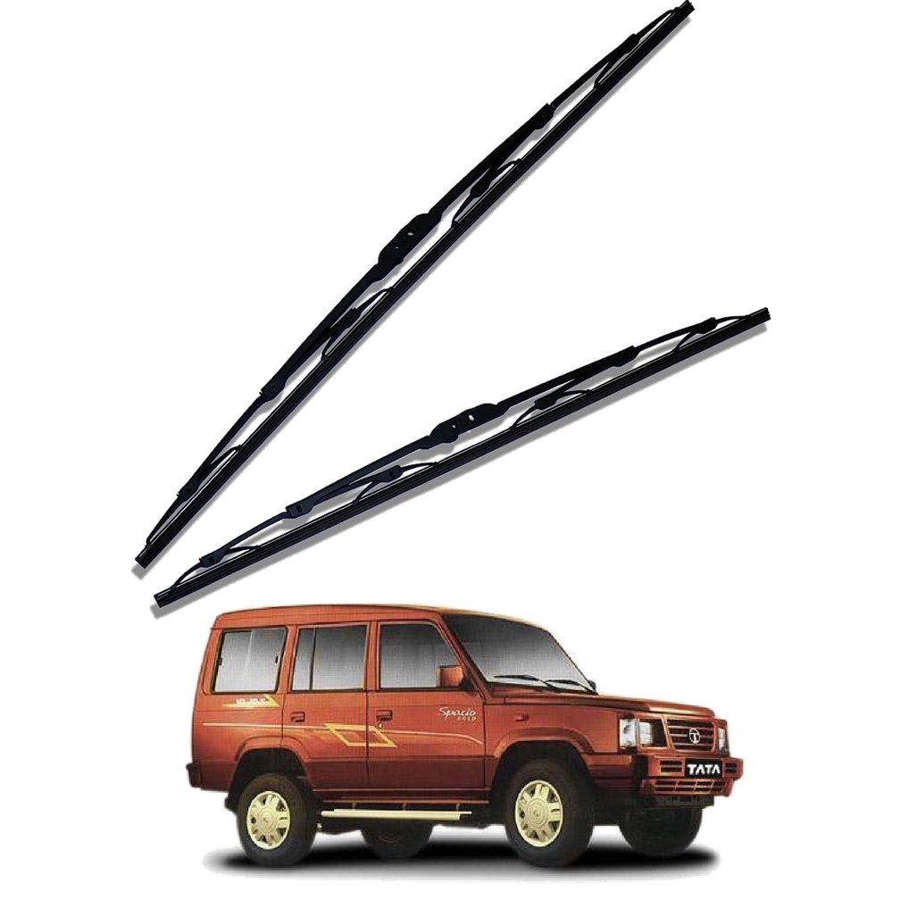 Front Windscreen Replacement Wiper Blades (20'/20') Compatible With TATA SUMO 1994