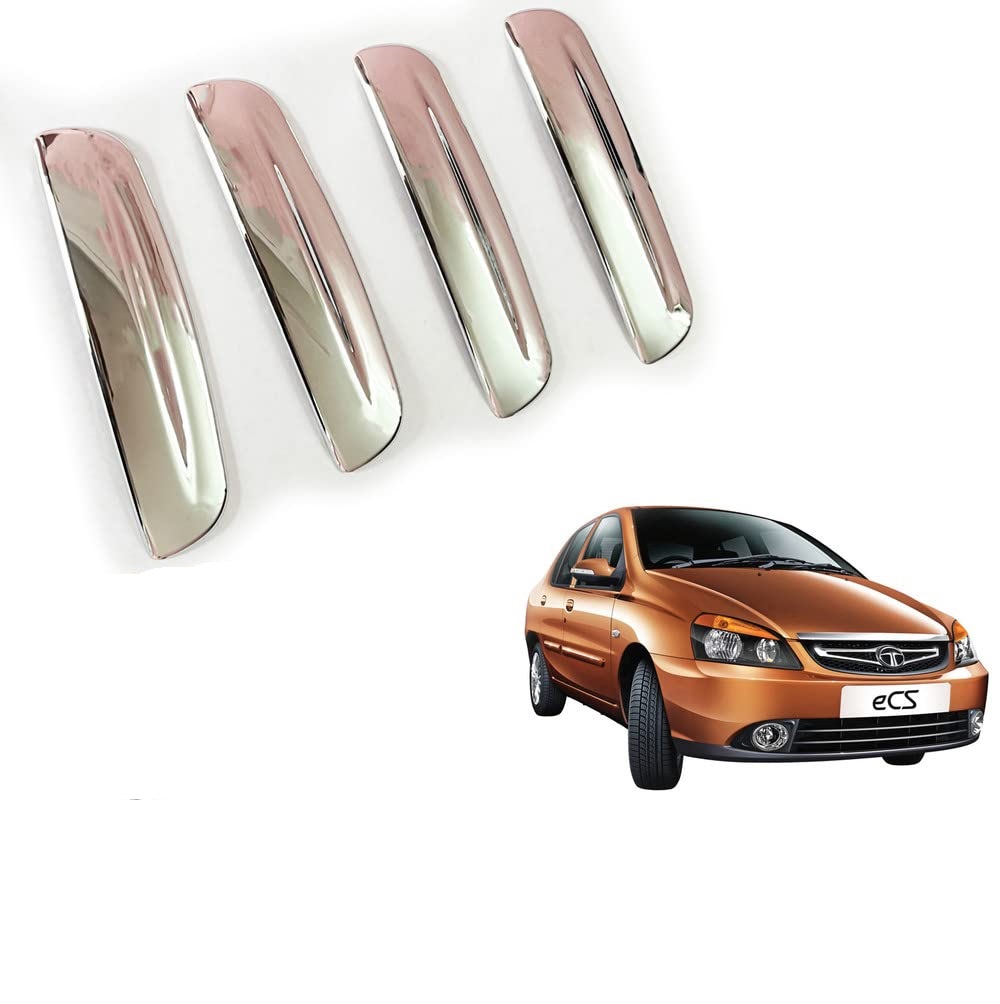 Door Handle Chrome Cover Compatible With Tata Indigo CS