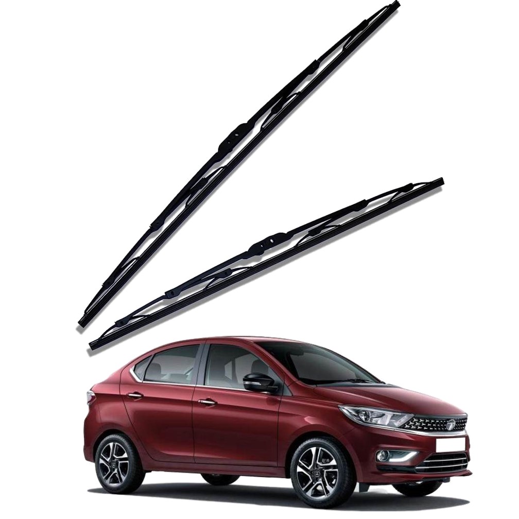 Front Windscreen Replacement Wiper Blades (22'/16') Compatible With TATA TIGOR