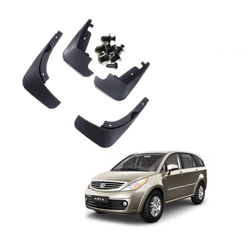 Car Mud Flap/Guard Compatible With Tata Aria