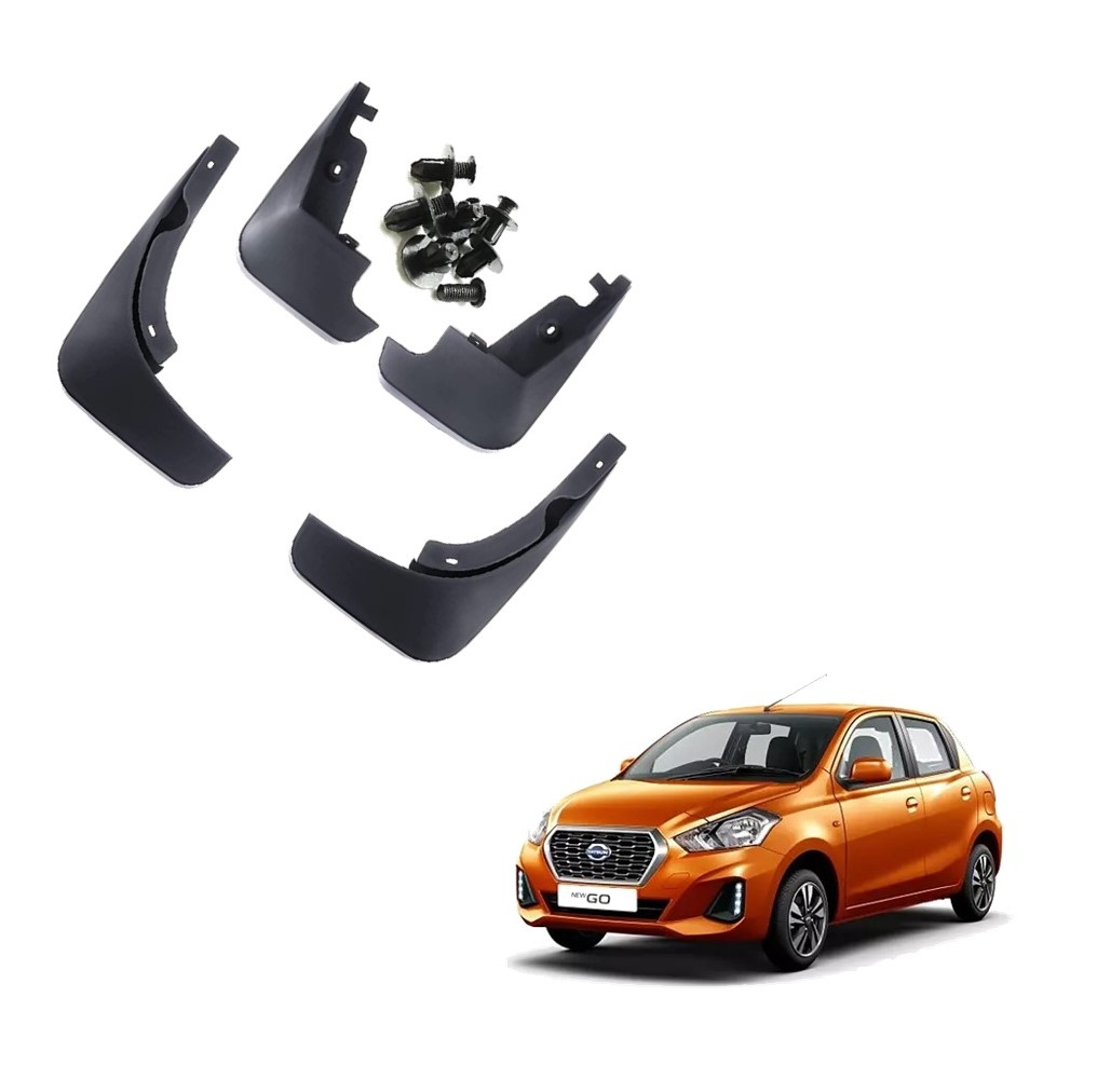 Car Mud Flap/Guard Compatible With Datsun Go