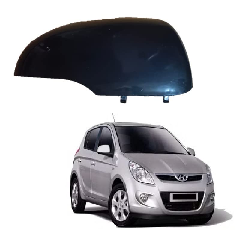 Side Mirror Cover (Indicator Type) for Hyundai i20 2011-2013 Type 2 Model -Black (RIGHT DRIVER SIDE)