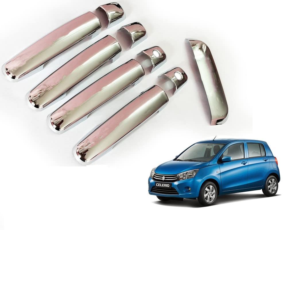 Door Handle Chrome Cover Compatible With Maruti Celerio 2019