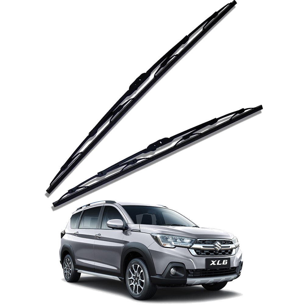 Front Windscreen Replacement Wiper Blades (22'/16') Compatible With Maruti Xl6 2022 