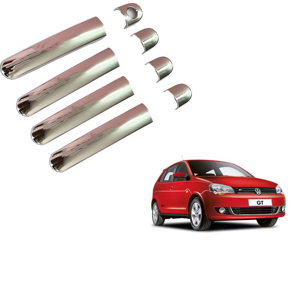 Door Handle Chrome Cover Compatible With VW Polo Vivo GT