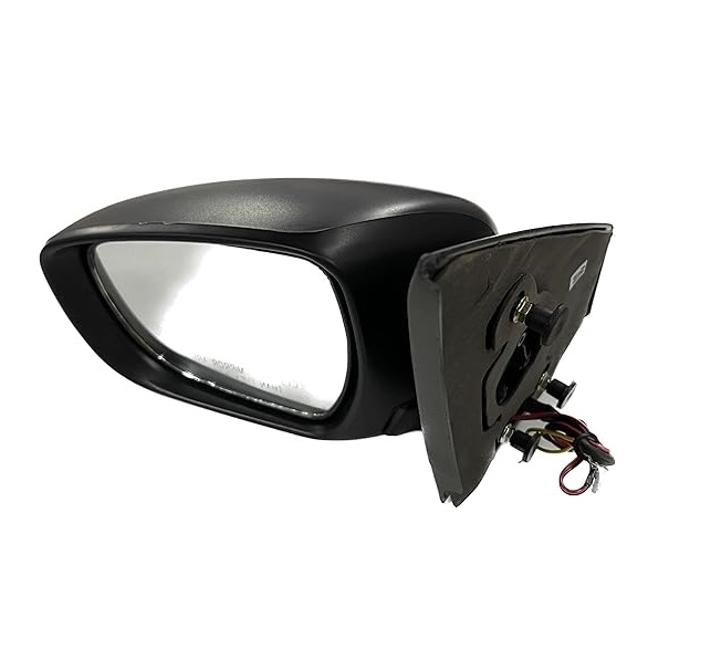  5 WIRE NON-AUTOFOLD Side Door Mirror  Assembly for Maruti Celerio (Left/Passenger Side) Motor with Indicator(Black)