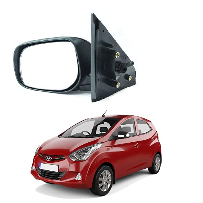 Auto Spare World - LEFT Side Mirror Assembly For HYUNDAI EON