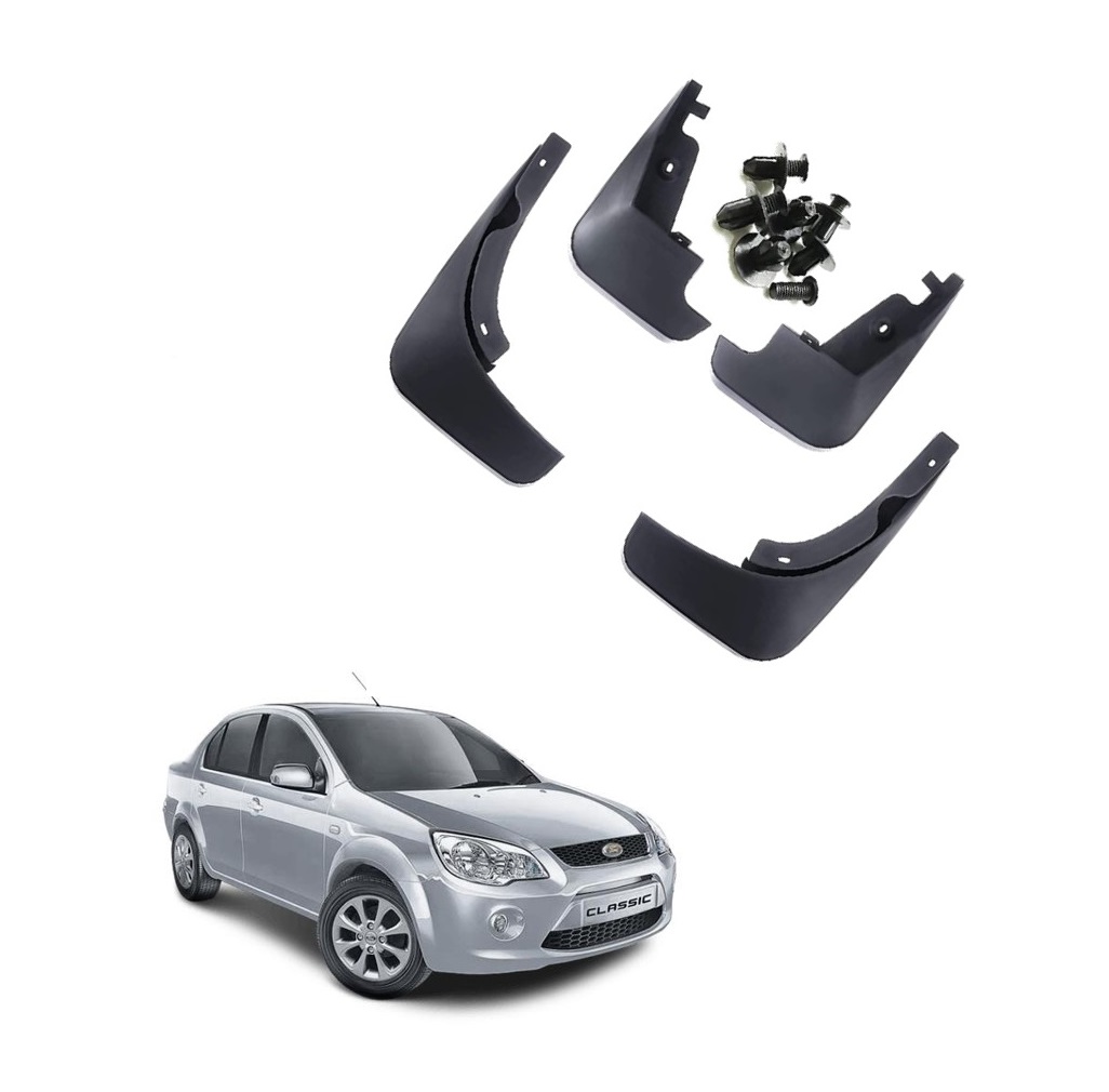 Car Mud Flap/Guard Compatible With Ford  Fiesta