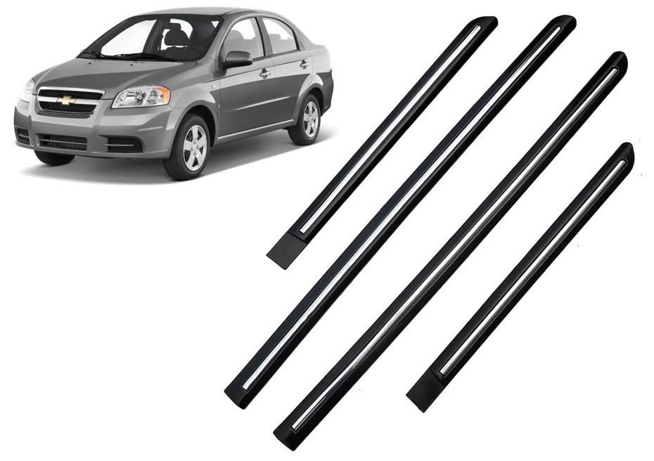 Car Door Protector Side Beading Compatible With Chevrolet Aveo