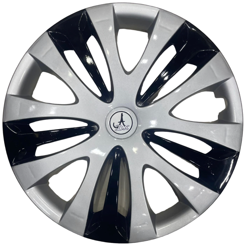 Car Wheel Cover /HubCaps Black and Silver Compatible With - Maruti Ertiga OLD AND NEW MODEL 15 INCHES