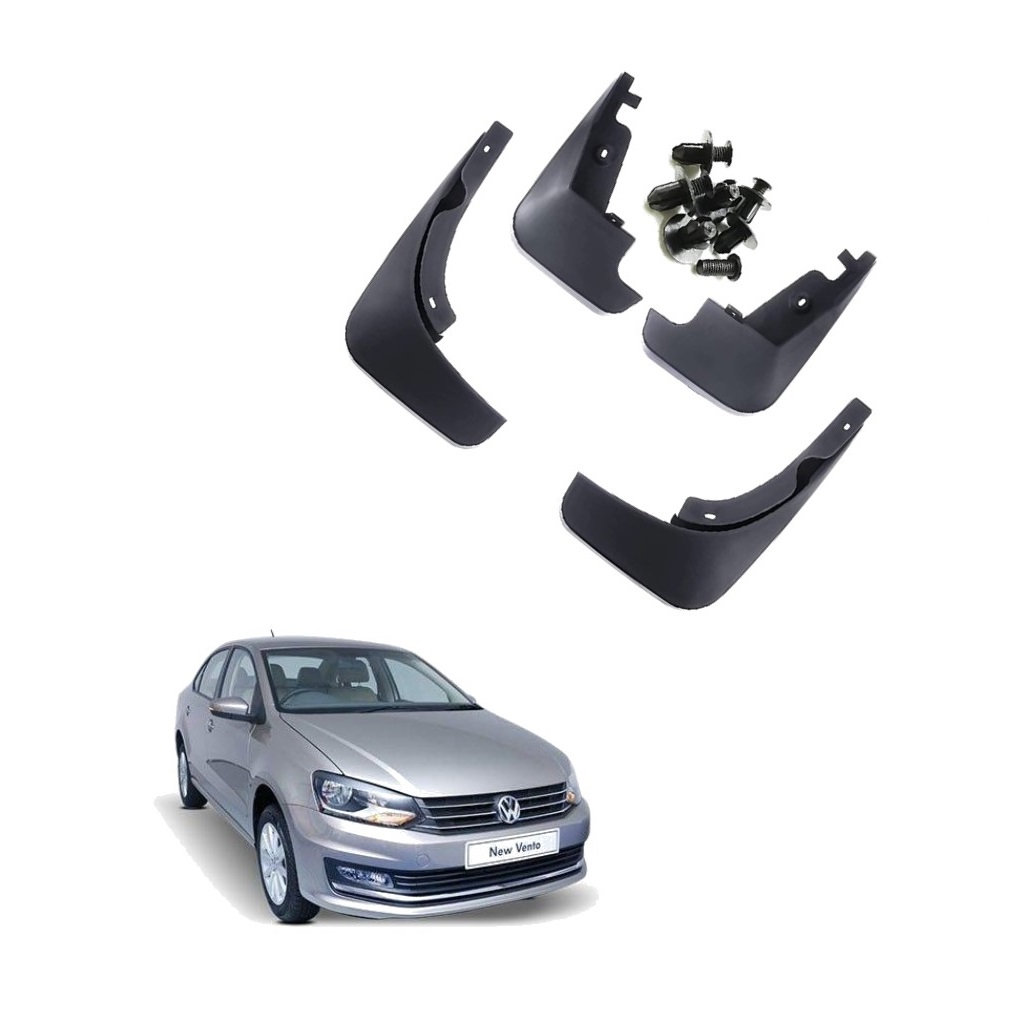 Car Mud Flap/Guard Compatible With VW Vento Type 2