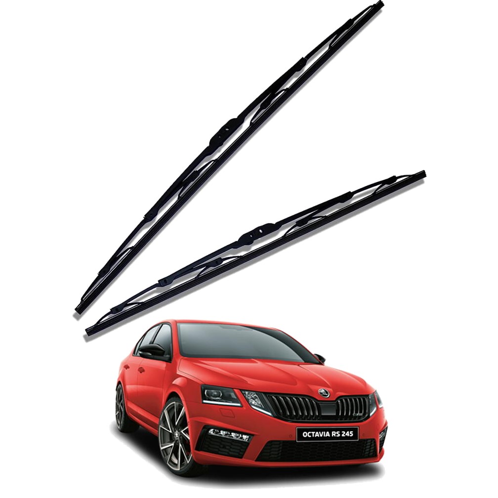 Front Windscreen Replacement Wiper Blades (21'/19') Compatible With SKODA OCTAVIA 2017-2020