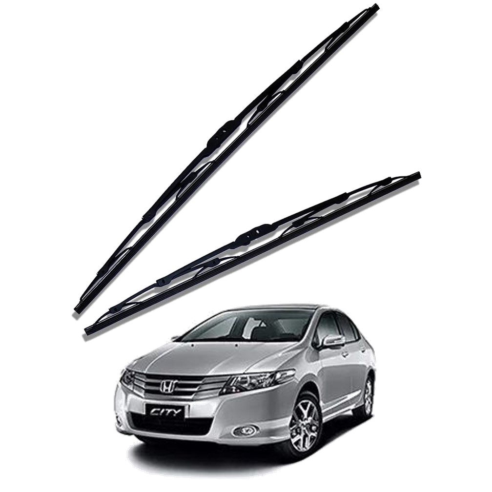 Front Windscreen Replacement Wiper Blades (24'/15') Compatible With Honda CITY IVTEC