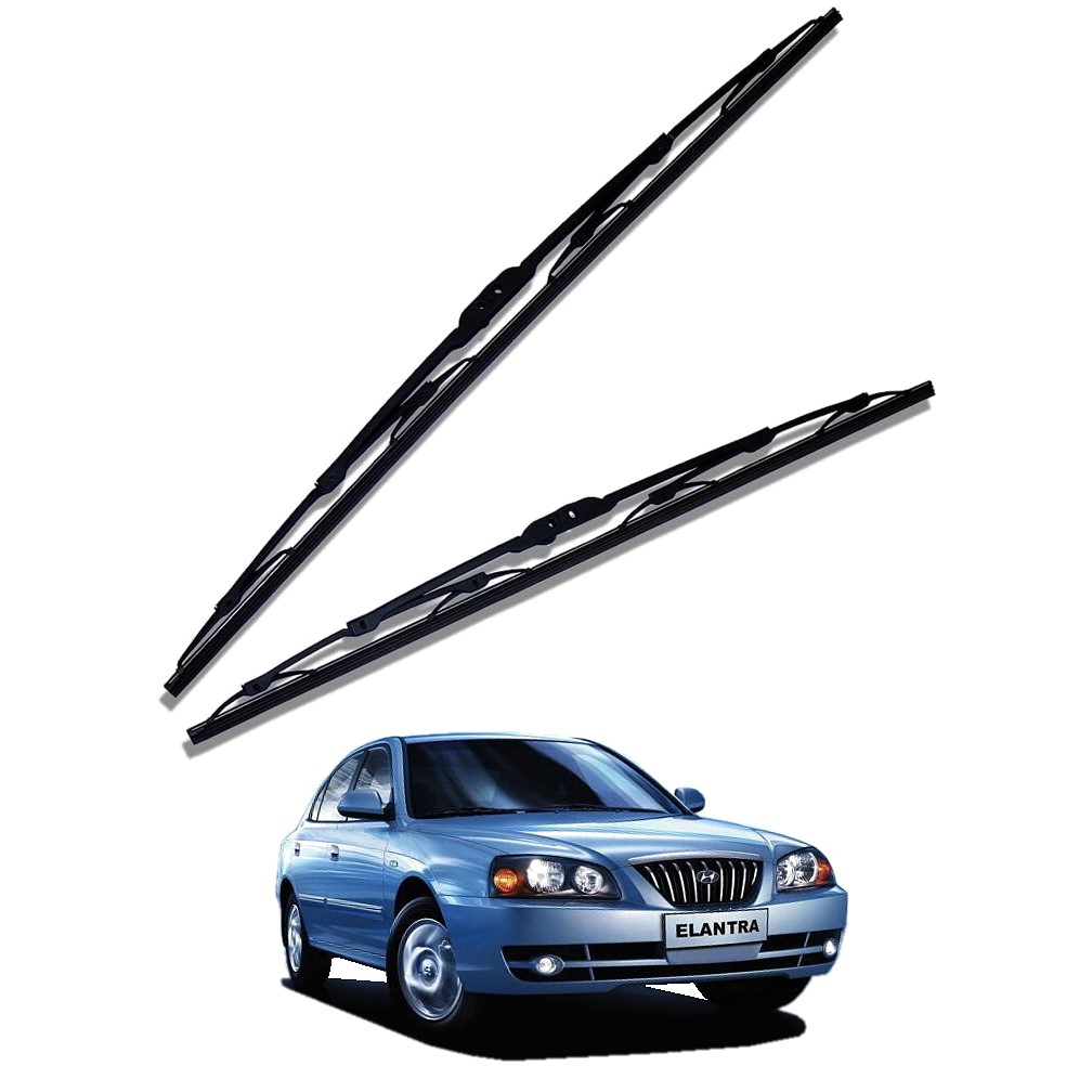 Front Windscreen Replacement Wiper Blades (20'/18') Compatible With Hyundai ELANTRA 2004