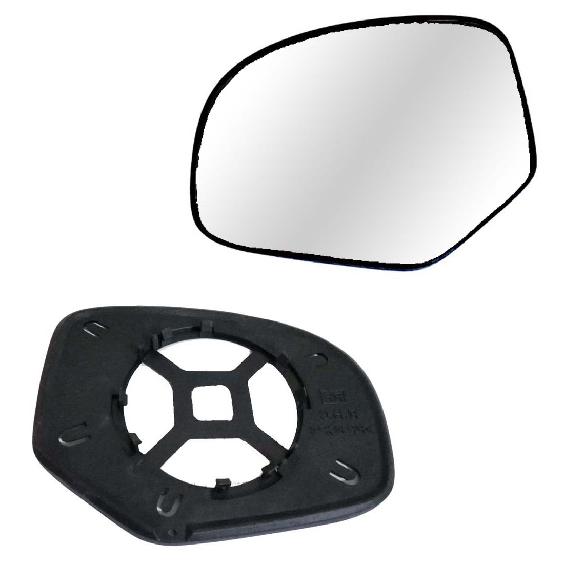 Car Left Side View Mirror Glass For Maruti Swift Dzire Lxi/Ldi 2012 To 2017 Model Type 2 & 3