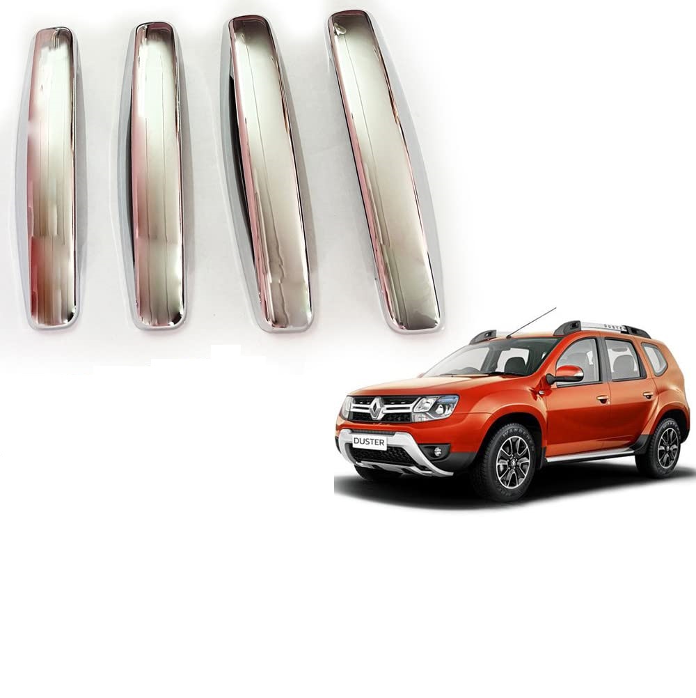 Door Handle Chrome Cover Compatible With Renault Duster T-2