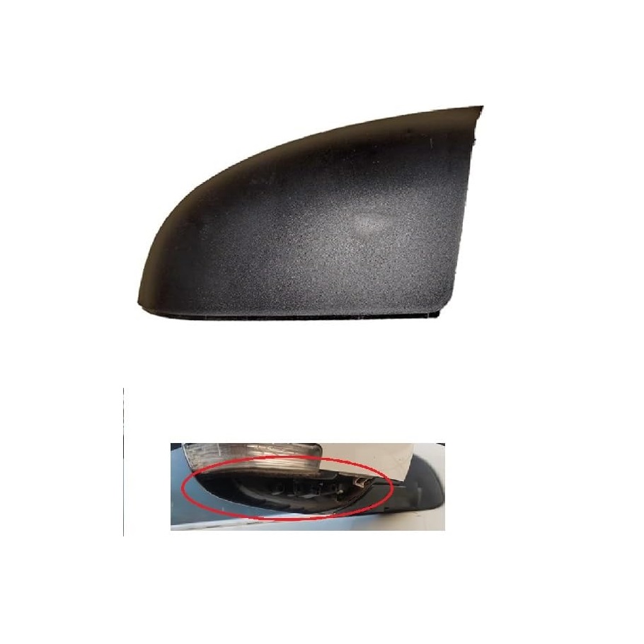 Side View Mirror Lower Cap compatible with Maruti Wagon R 2019-2023 Model (LEFT PASSENGER SIDE)