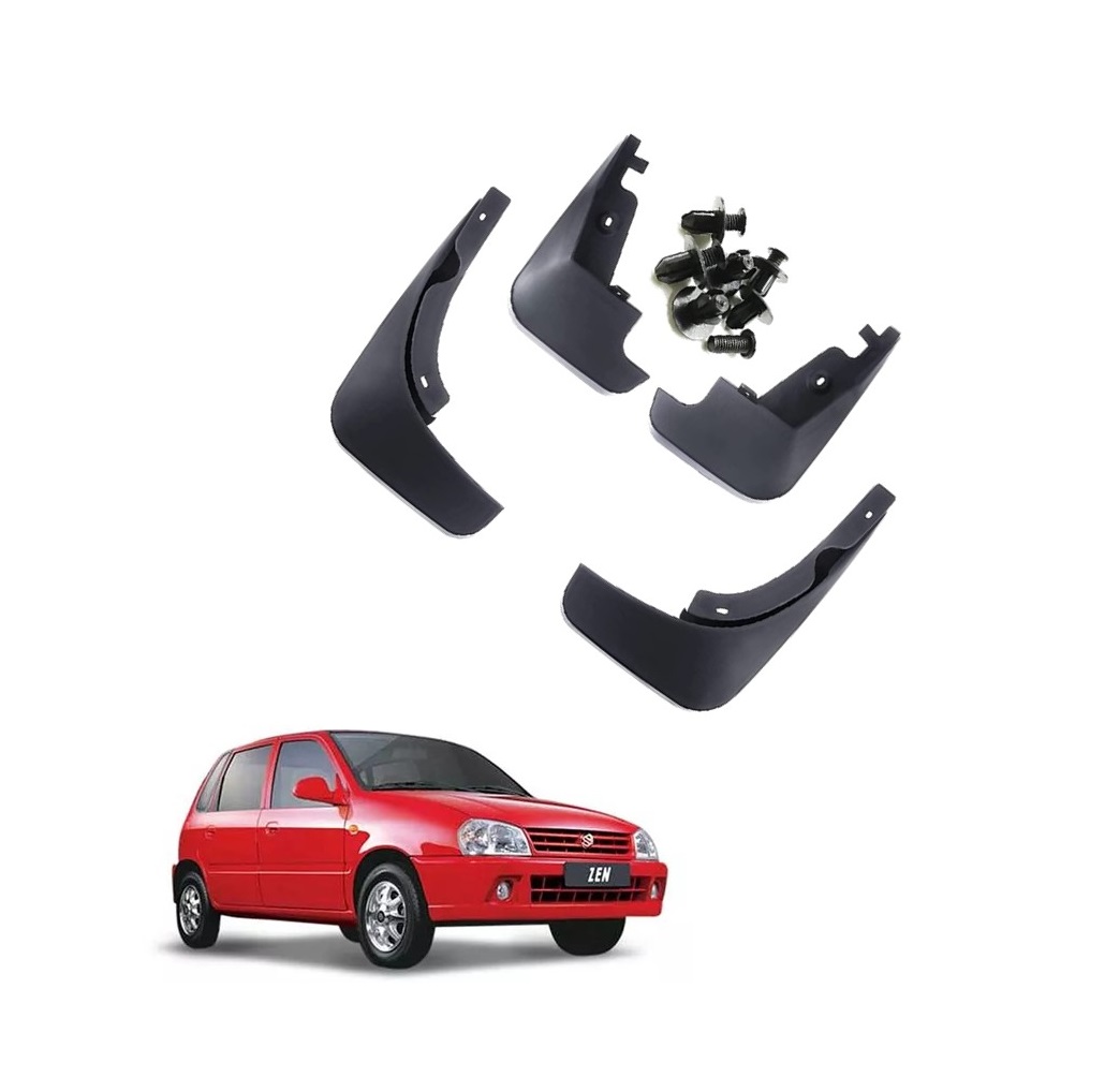 Car Mud Flap/Guard Compatible With Maruti Zen