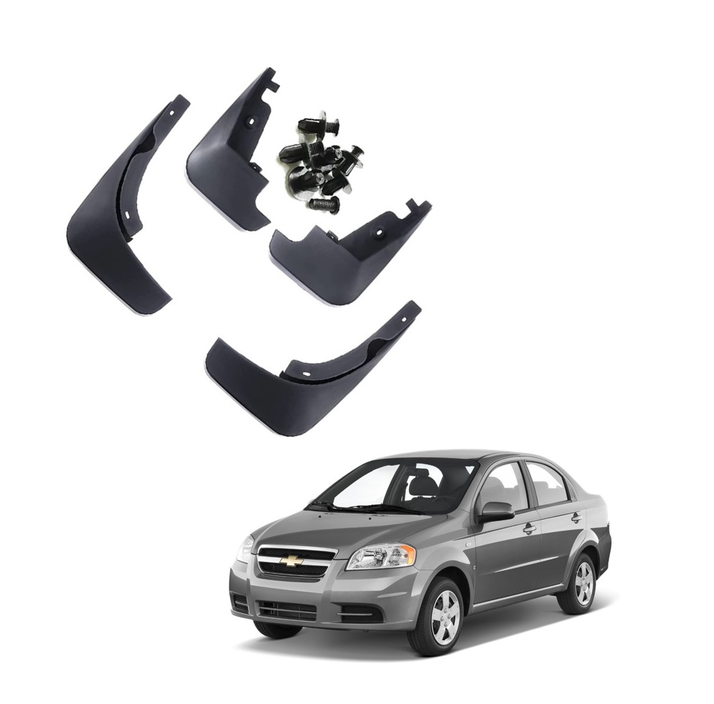 Car Mud Flap/Guard Compatible With Chevrolet Aveo