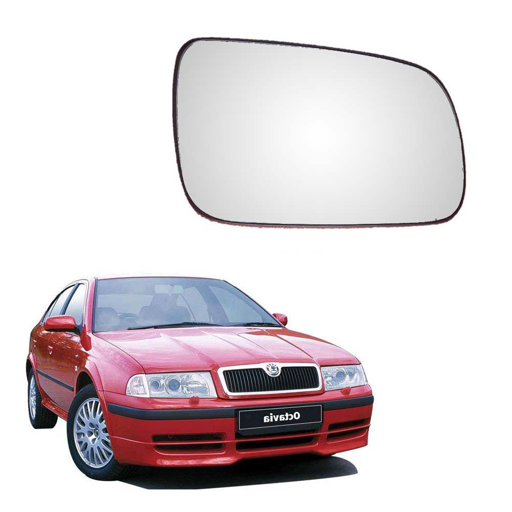 Car Right Side View Mirror Glass For Skoda Octavia 2003 To 2010 old Model Type-1