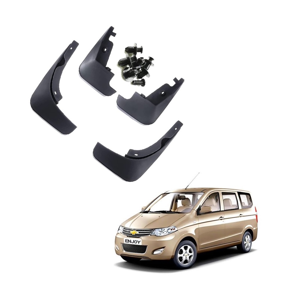 Car Mud Flap/Guard Compatible With Chevrolet Enjoy