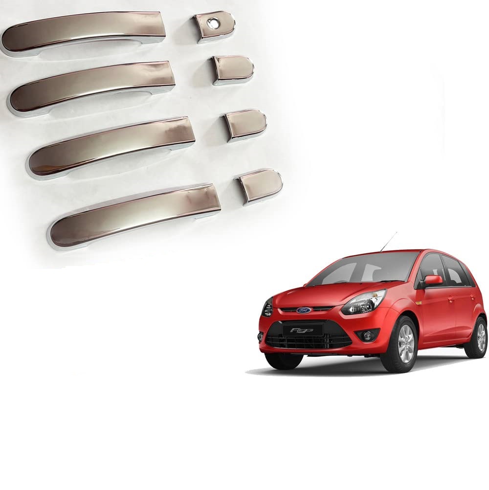 Door Handle Chrome Cover Compatible With Ford Figo old