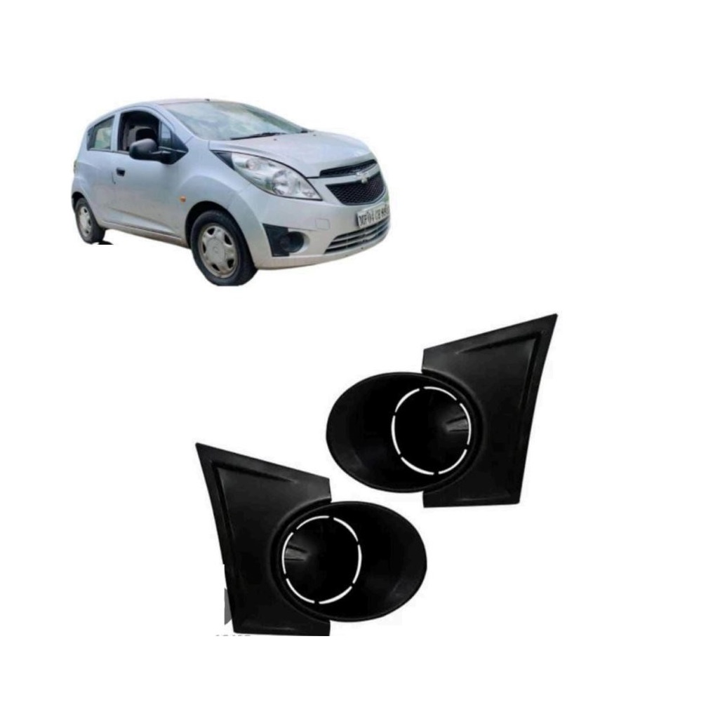 Fog Lamp Cover/Grill O.E Type Compatible With Chevrolet BEAT TYPE 1 ( Set Front Right and Left Side)