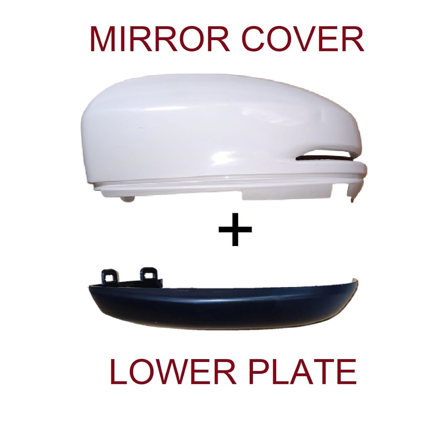 Left (Passenger) Side Mirror Cover/Cap (Indicator Cut Type) Handa Jazz Type 2 2015-2018 Model