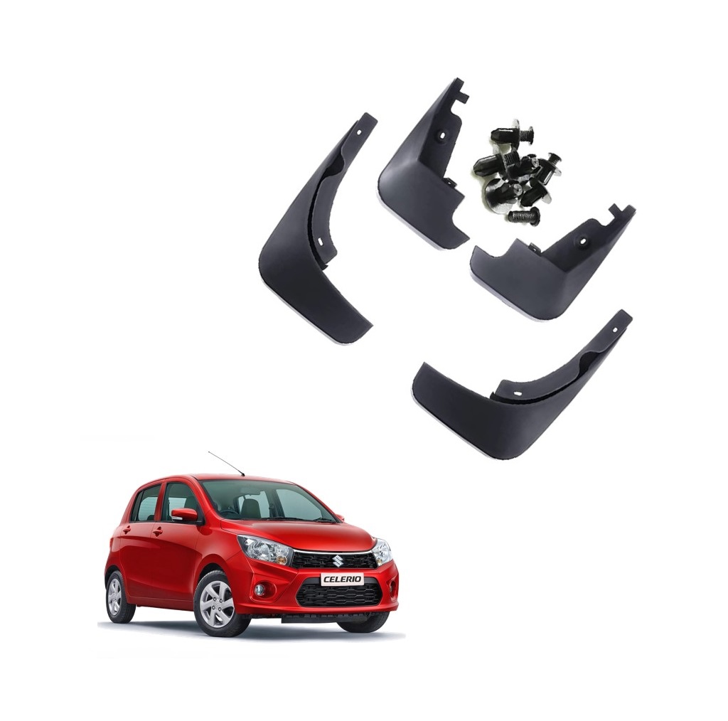 Car Mud Flap/Guard Compatible With Maruti Celerio (2017-2021)